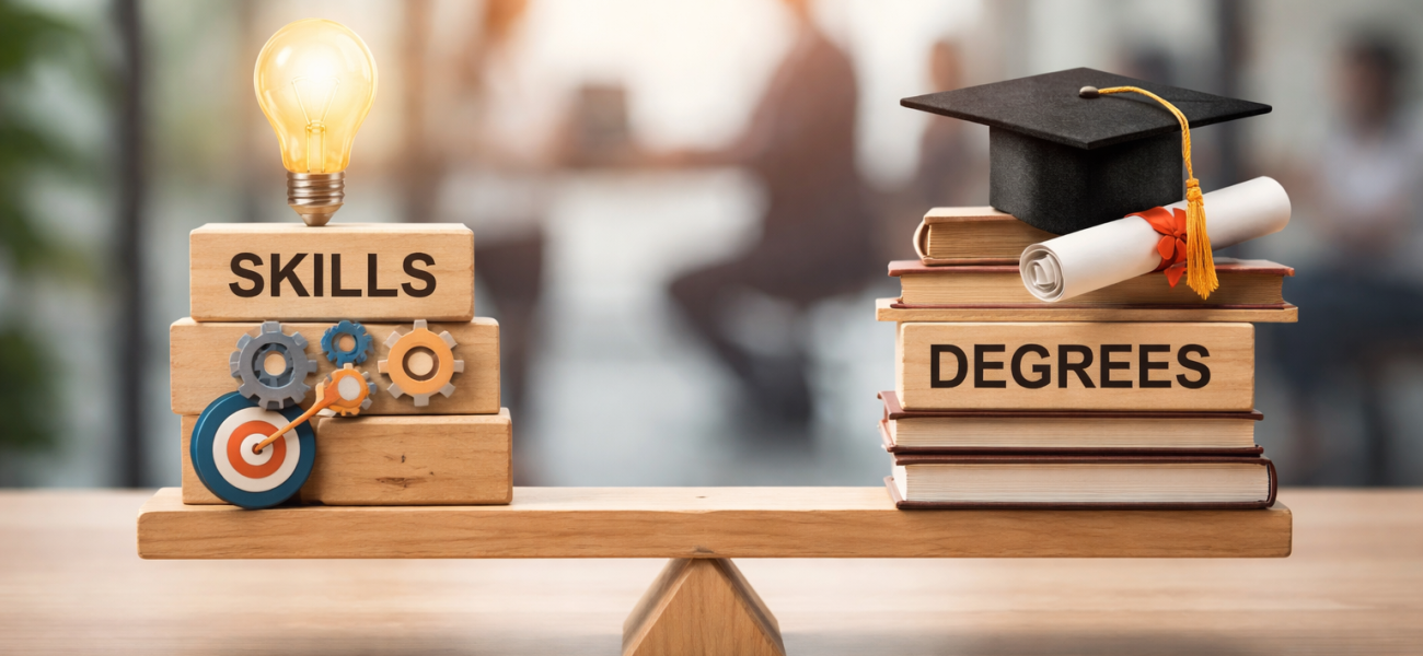 Skills vs Degrees What Companies Should Really Hire For?​